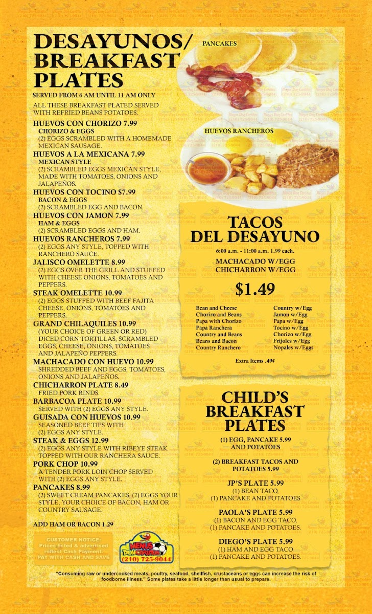 Sabor A La Mexicana Menu - Image 6